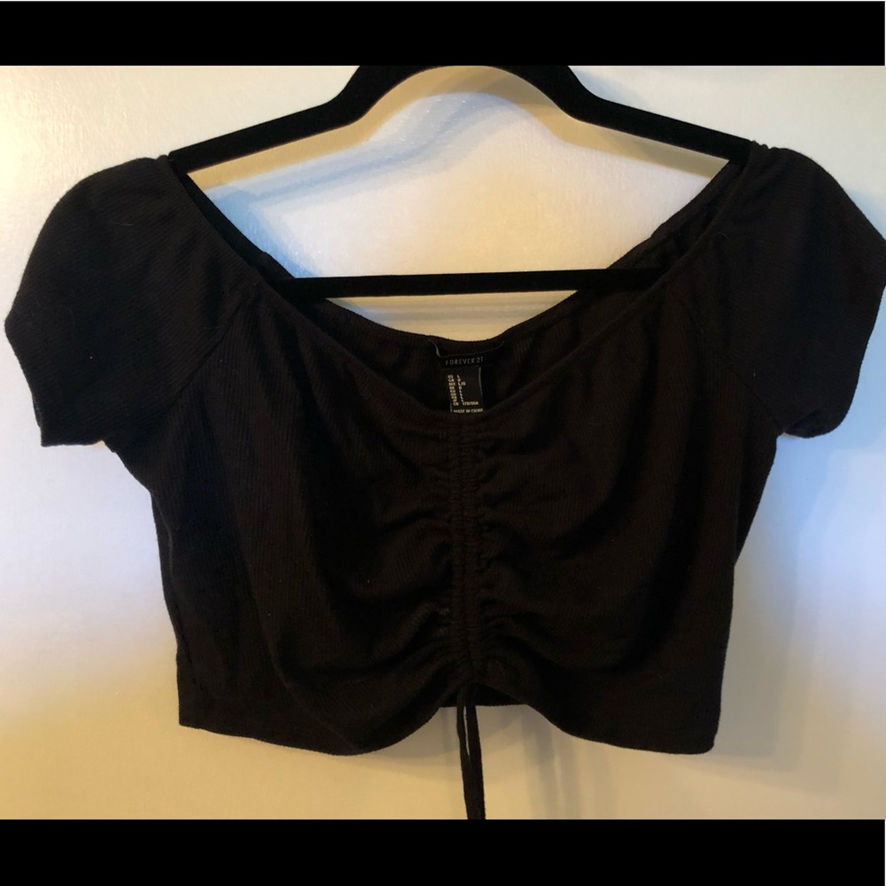 Block Forever 21 Crop atop